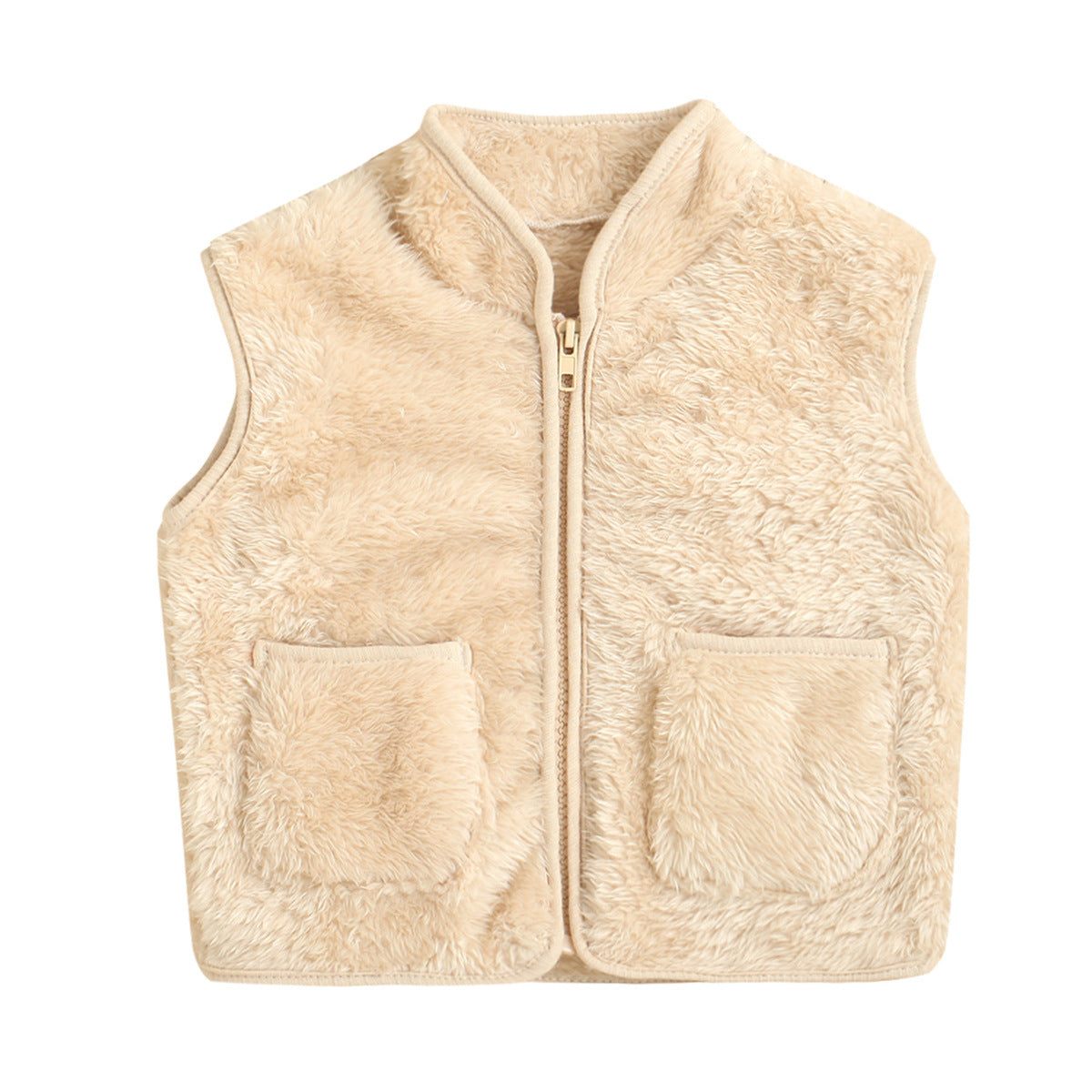 Winter Cardigan Cotton Zipper Vest