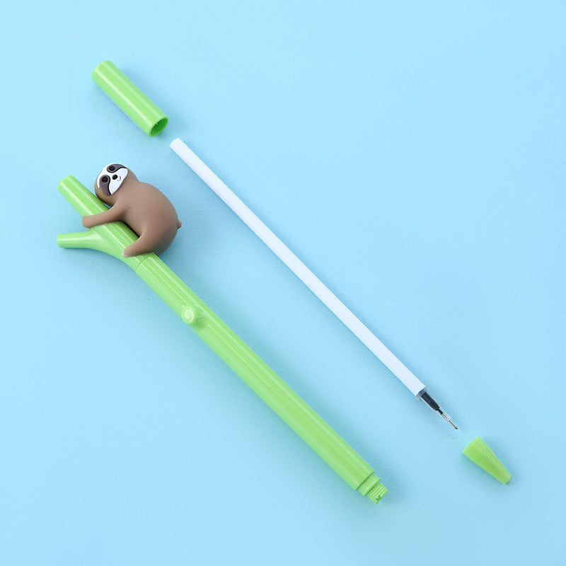 Zhongfan Creative Small Black  Cute Cartoon Signature Pen