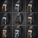 Men's Automatic Leather Buckle Business Belt