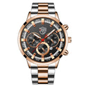 Men's Fashion Business Calendar Luminous Quartz Watch