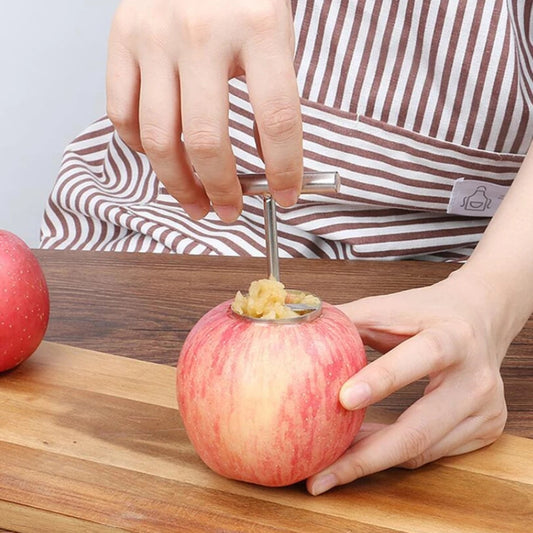 Stainless Steel Apples Rice Mold Stewed Rock Sugar Pear Large Core Puller Fruit Core Hole Digger Remover Kitchen Gadgets