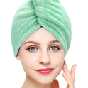 Fashion Hair Drying Towel Shower Cap