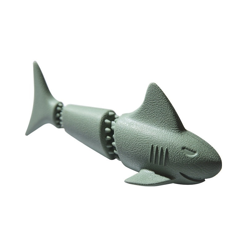 Dog Food Leakage Deep Sea Shark Rubber Dog Toys