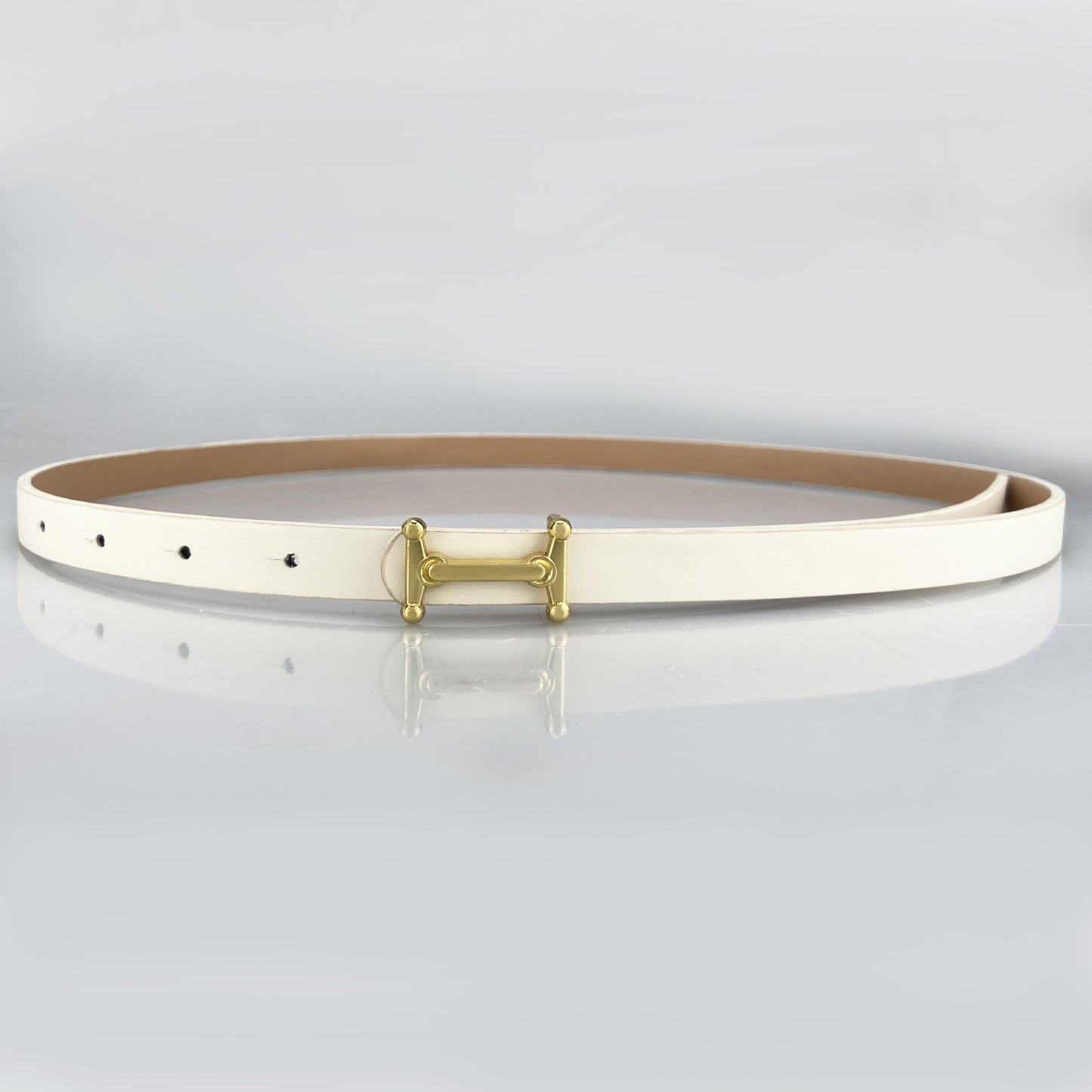 New Women's All-match Simple Thin Belt