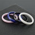 Creative 3mm Men's And Women's Ceramic Ring Glossy