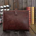 Men's Shoulder Messenger Bag Korean Style Casual Horizontal Retro