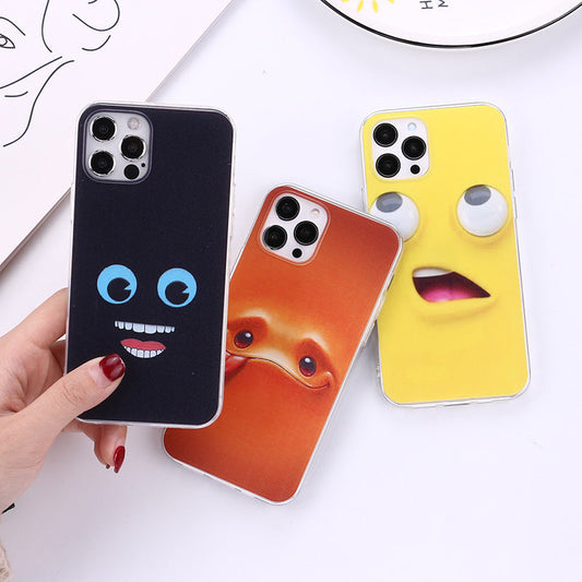 Painted Funny Emoji Phone Case