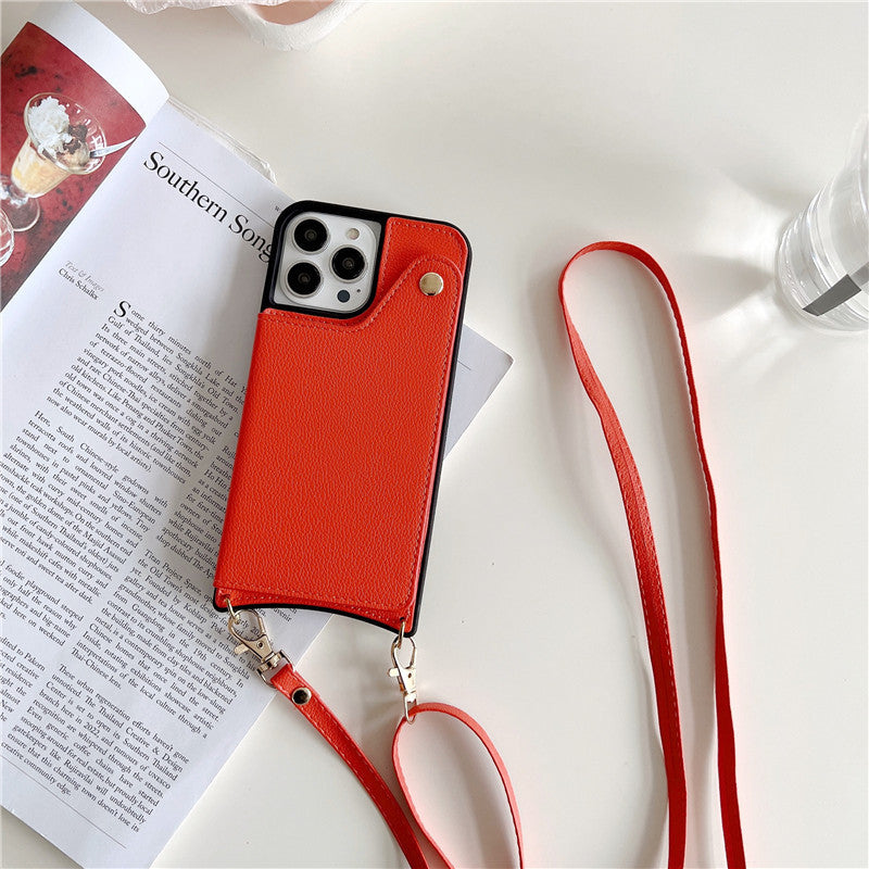 Creative Flip Slung Over One Shoulder Phone Cover