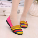 New Spring Women's Shoes Breathable Comfortable Fashion Color Canvas Shoes