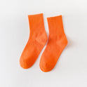 Candy Color Long Tube Cute Student Socks Casual