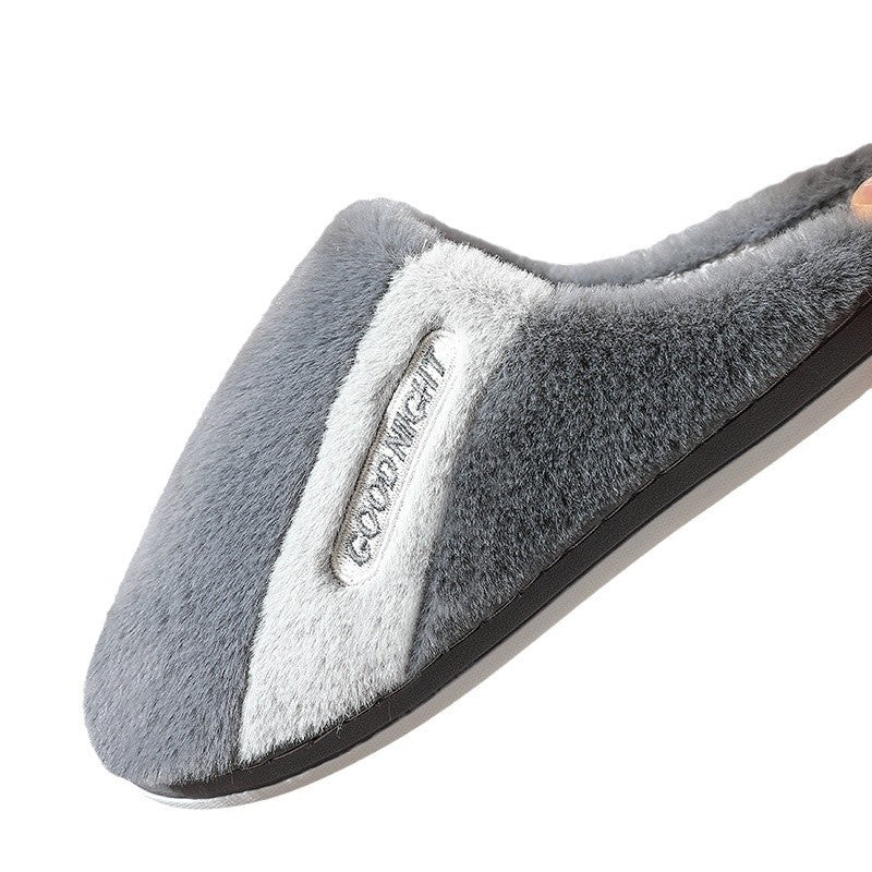 Men's Non-slip Warm Indoor Cotton Slippers Cotton Slippers