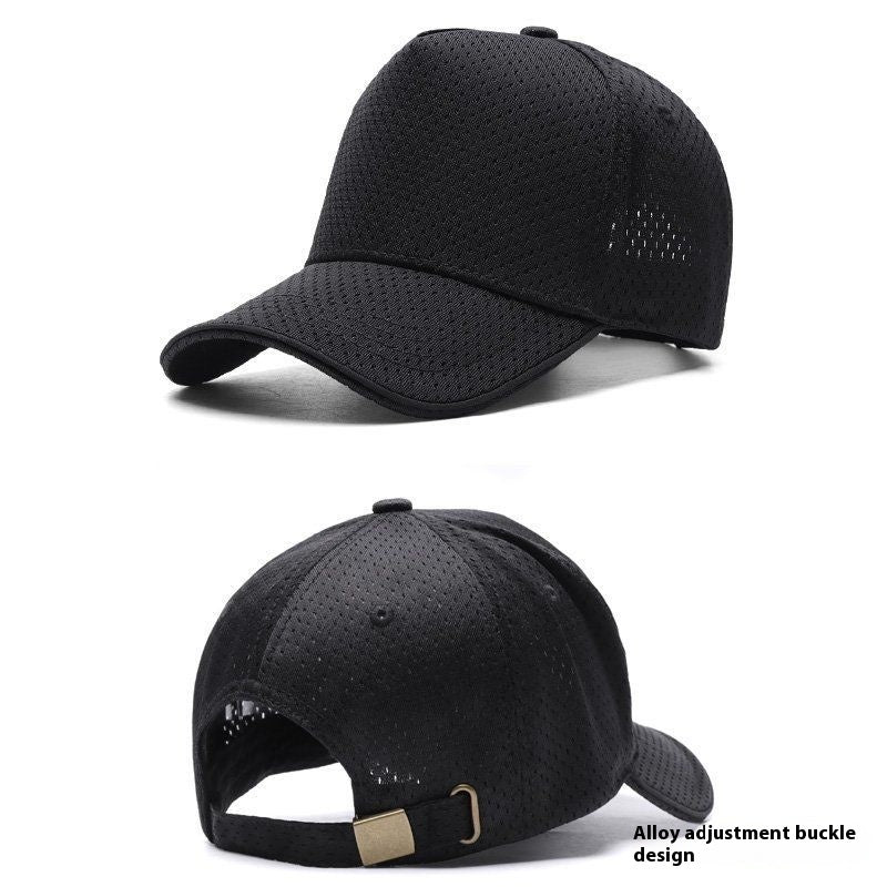 Full Mesh Breathable High Crown Baseball Cap