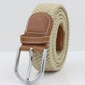 Simple Stretch And Breathable Canvas Woven Belt