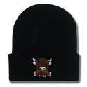 Cartoon Long Hair Yak Knitted Hat Autumn And Winter Warm Wool