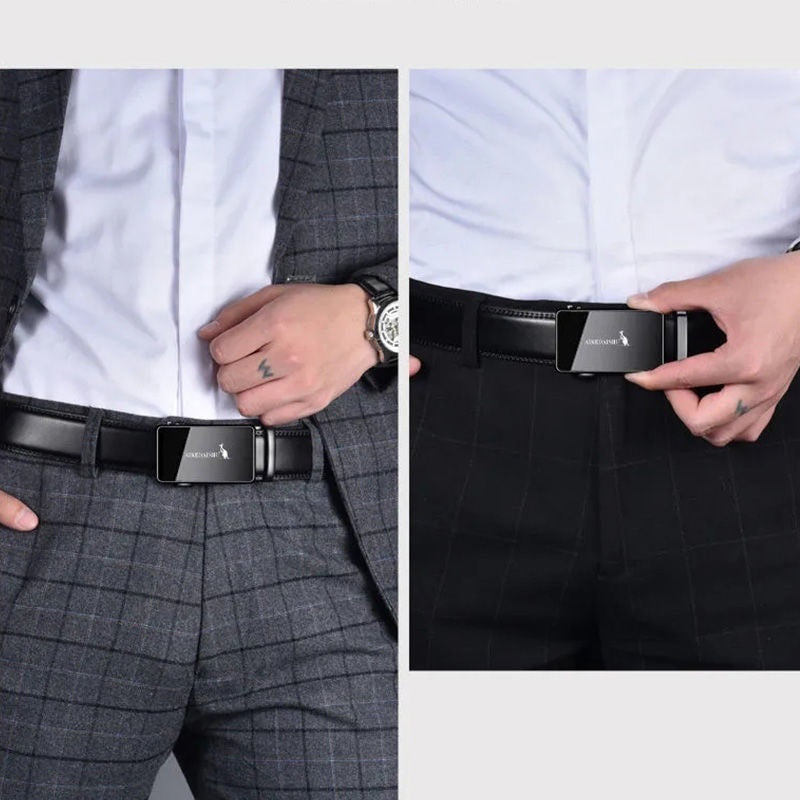 Men's Automatic Buckle Men's Belt Buckle Belt