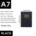 In Stock 2025a7 English Notebook Portable Mini