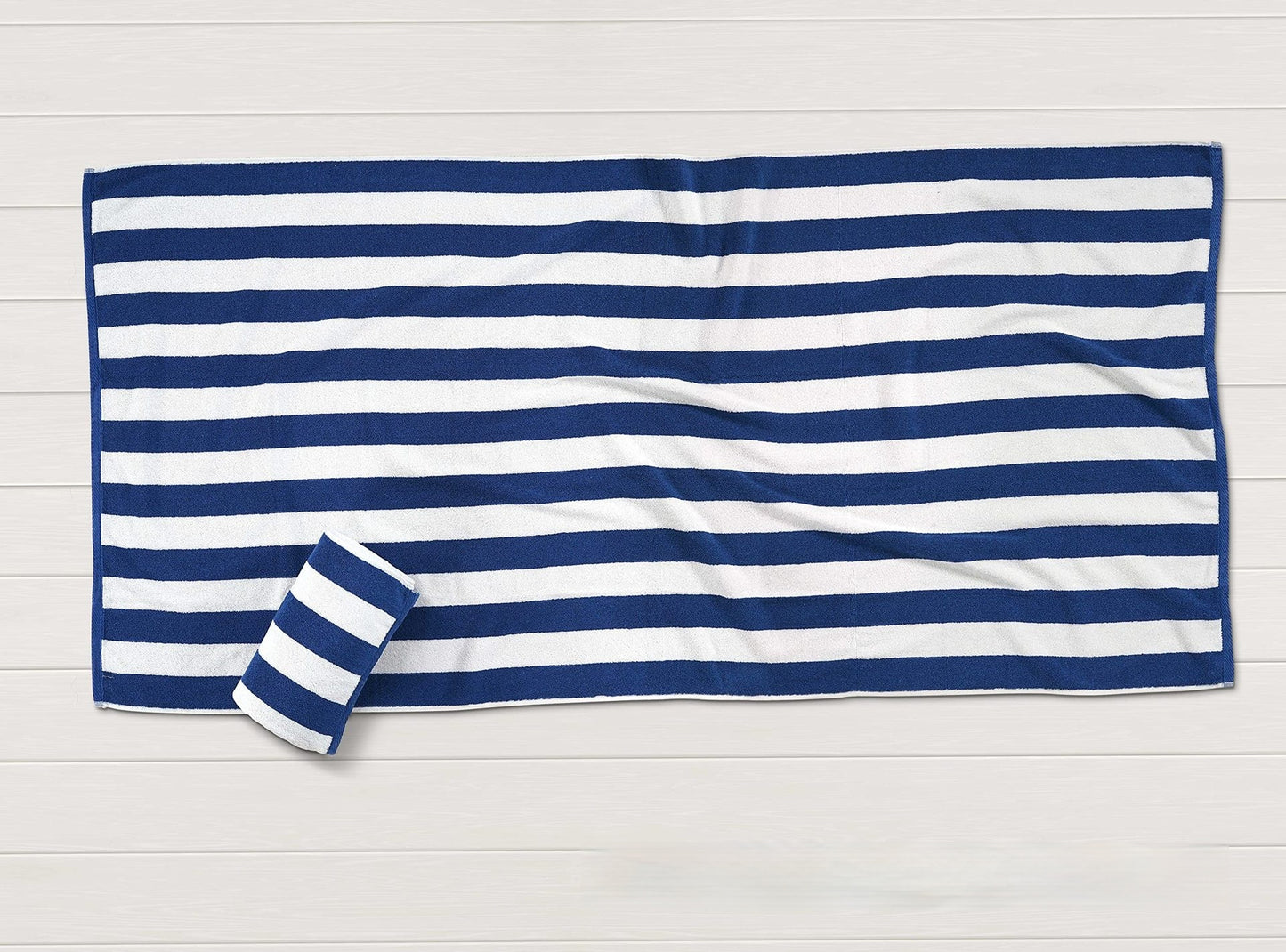 Quick-drying Striped Cotton Beach Towel Super Absorbent Towel