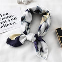 Female Ornament Satin Fashion Scarf