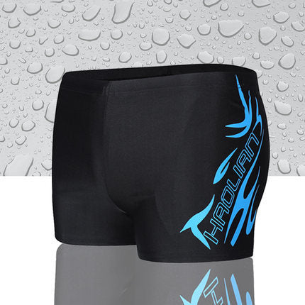 Boxer Men's Flame Quick-drying Swimming Trunks