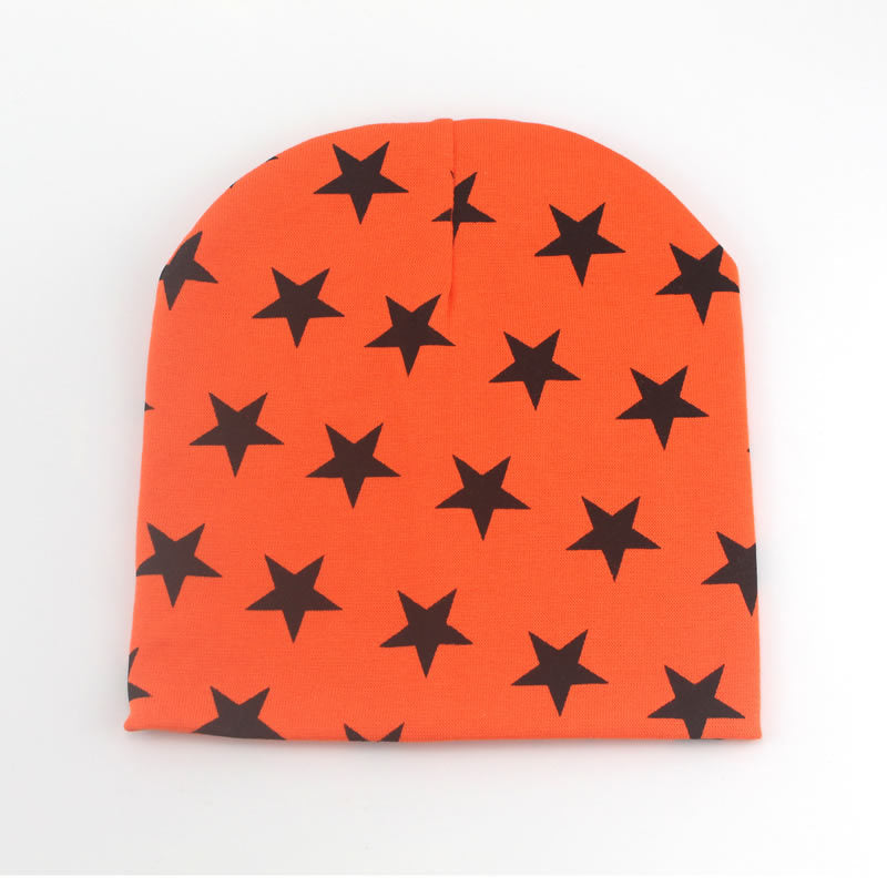 Five-pointed Star Pullover Cap Baby Cotton Hat