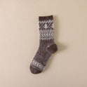 Autumn And Winter Ins Tide Mid-calf Thick Needle Double Needle Women's Socks