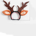 Cute Plush Pet Christmas Antler Headband