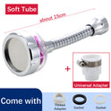 Faucet Splashproof Kitchen Home Shower Universal Joint Extender