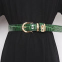 Women's Simple And Versatile Decoration Jeans Strap Genuine Leather Fashion Belt