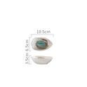 Irregular Creative Small Saucer Shaped Ceramic