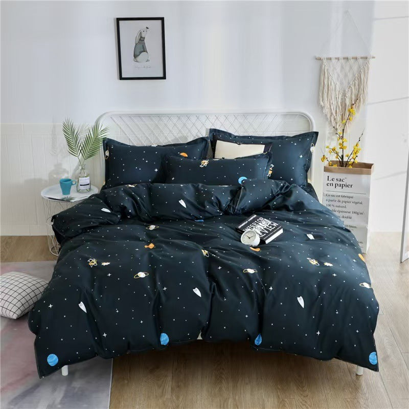 Bedding Pillowcase-piece Quilt Cover Bed Four-piece Set