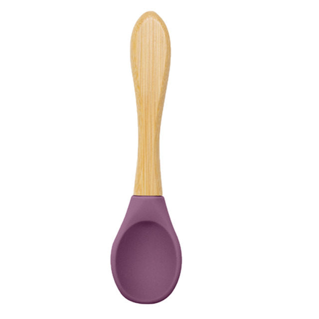 Silicone Baby Food Supplement Tableware Silicone Spoon