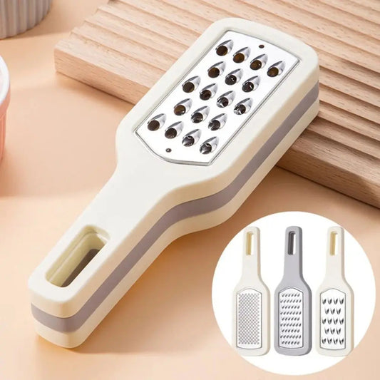 3 In 1 Cheese Grater Portable Handheld Stainless Steel Vegetable Grater Kitchen Tools Efficient Food Graters Home Kitchen Gadgets