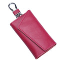 Large Capacity Real Leather Car Key Case