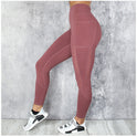 Quick-drying Mesh Stitching Cropped Running Sports Fitness Yoga Leggings