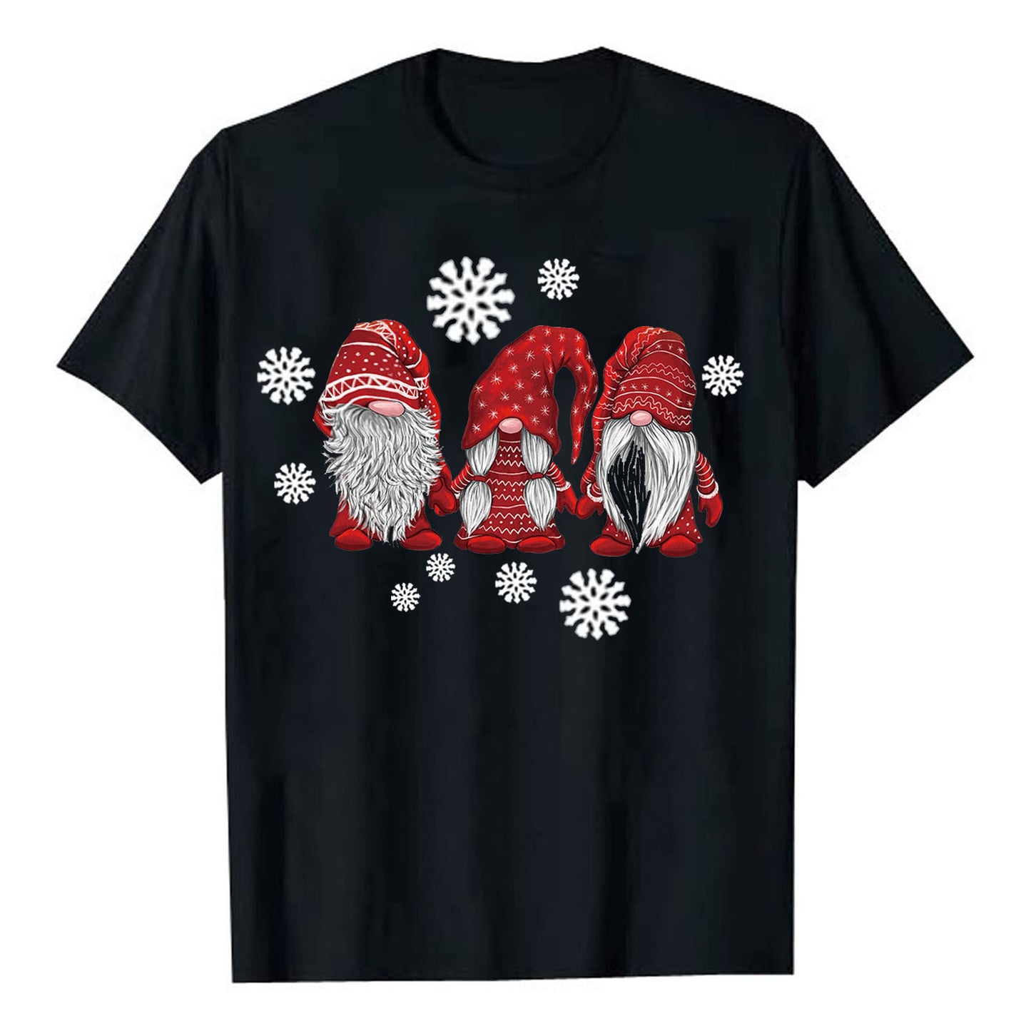 Christmas Printed Men's And Women's T-shirts