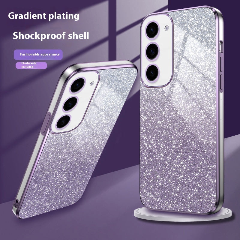 Electroplating Phone Case Gradient Protective Cover