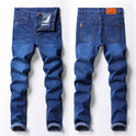 Men's Slim Stretch Slim Straight-leg Jeans