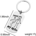 Creative Cartoon Stainless Steel Keychain