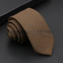 Artificial Woolen Necktie Korean Casual Accessories