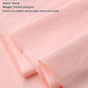 Summer Xinjiang Cotton Knitted Plain Cloth Doll Clothes Short-sleeved T-shirt Thin Jersey Spring Flower Bed Cover