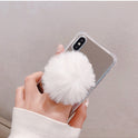 Plush Ball Is Suitable For Mobile Phone Holder