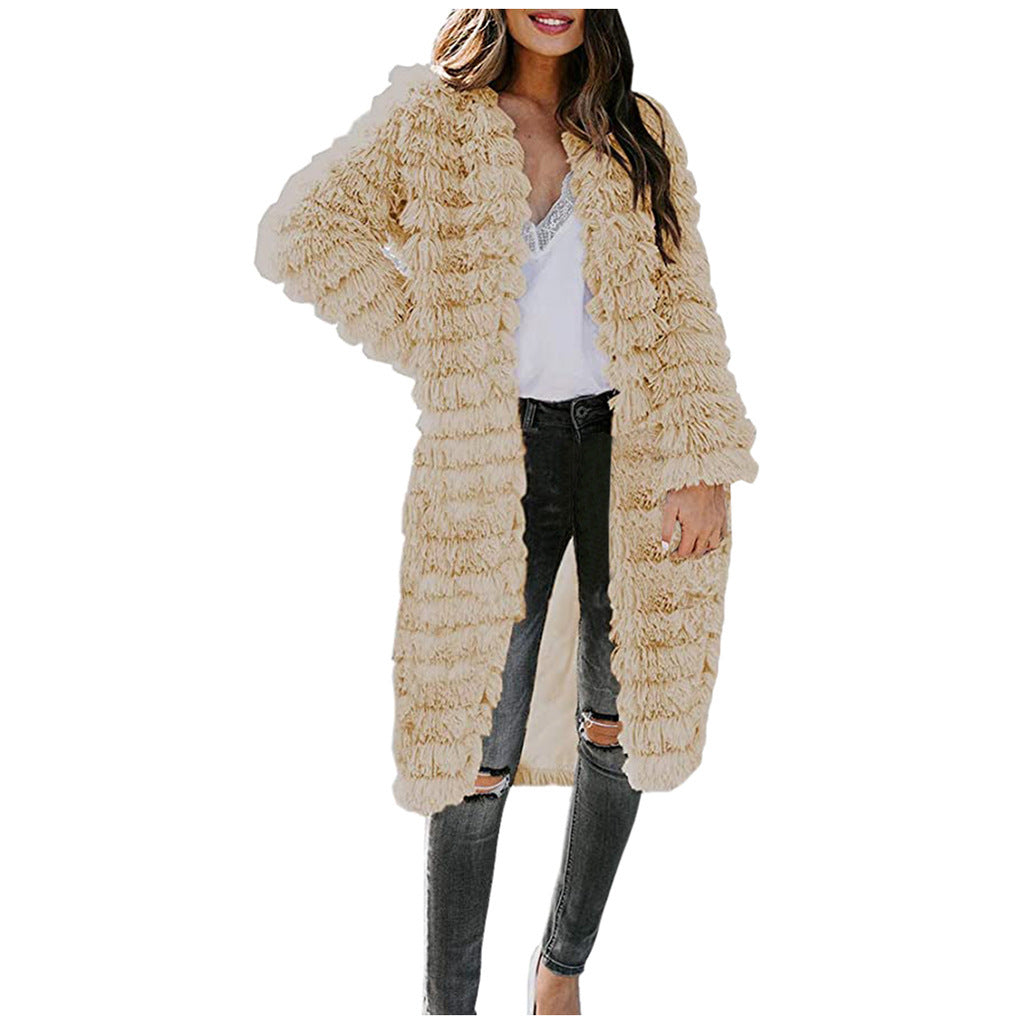 Explosive Autumn And Winter Wool Sweater Plush Jacket