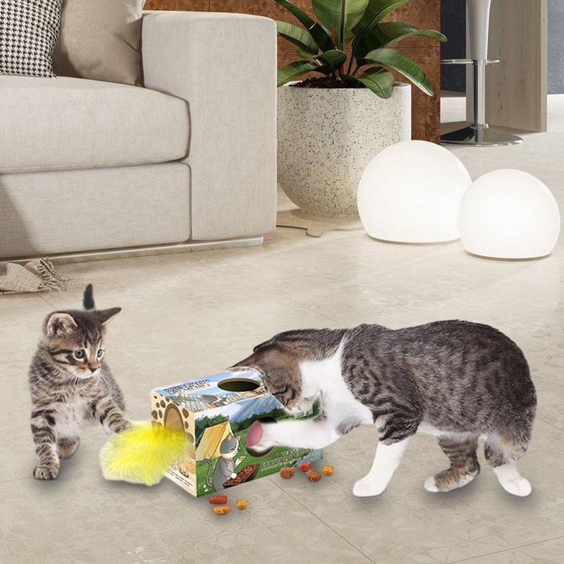 Cat Ball Teaser Pet Cat Interactive Ball Toy Auto-Balancing Pet Exercise And Entertainment Supplies For Pet Shelter Living Room