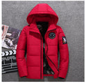 Slim All-match Student Hooded Down Jacket Men's Short