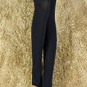 Pure Color Knitted Linen Pattern Slimming Leggings