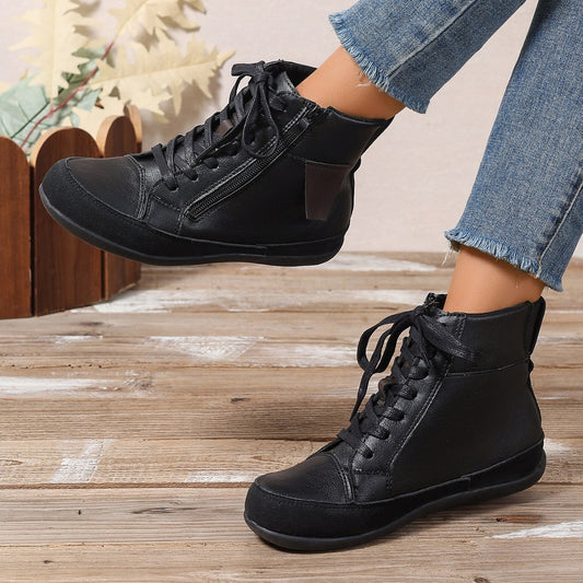 Barefoot Boots Fleece-lined Snow Ankle Boots