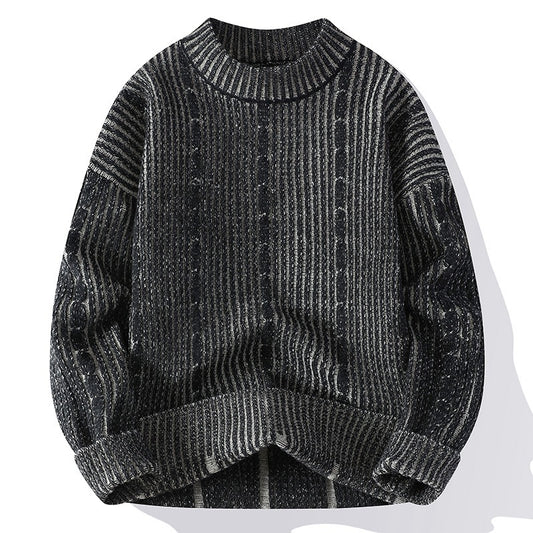 Casual Loose Sweater Men's Long Sleeved Sweater