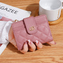 Women's Wallet Classic Style Embroidery Thread Multi-card-slot Coin Purse Women