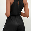 Summer New Women's V-neck Halter Jumpsuit