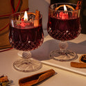 Wine Goblet Aromatherapy Candle Jelly Crystal